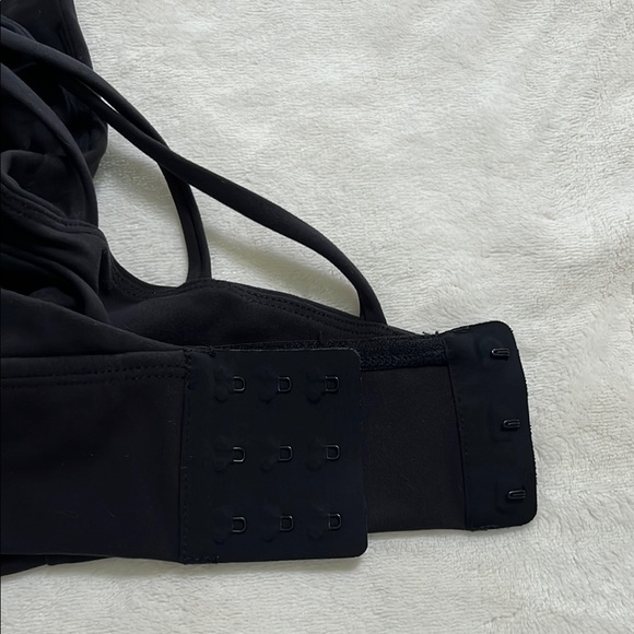 BuffBunny Black Crisscross Sports Bra - Picture 7 of 7